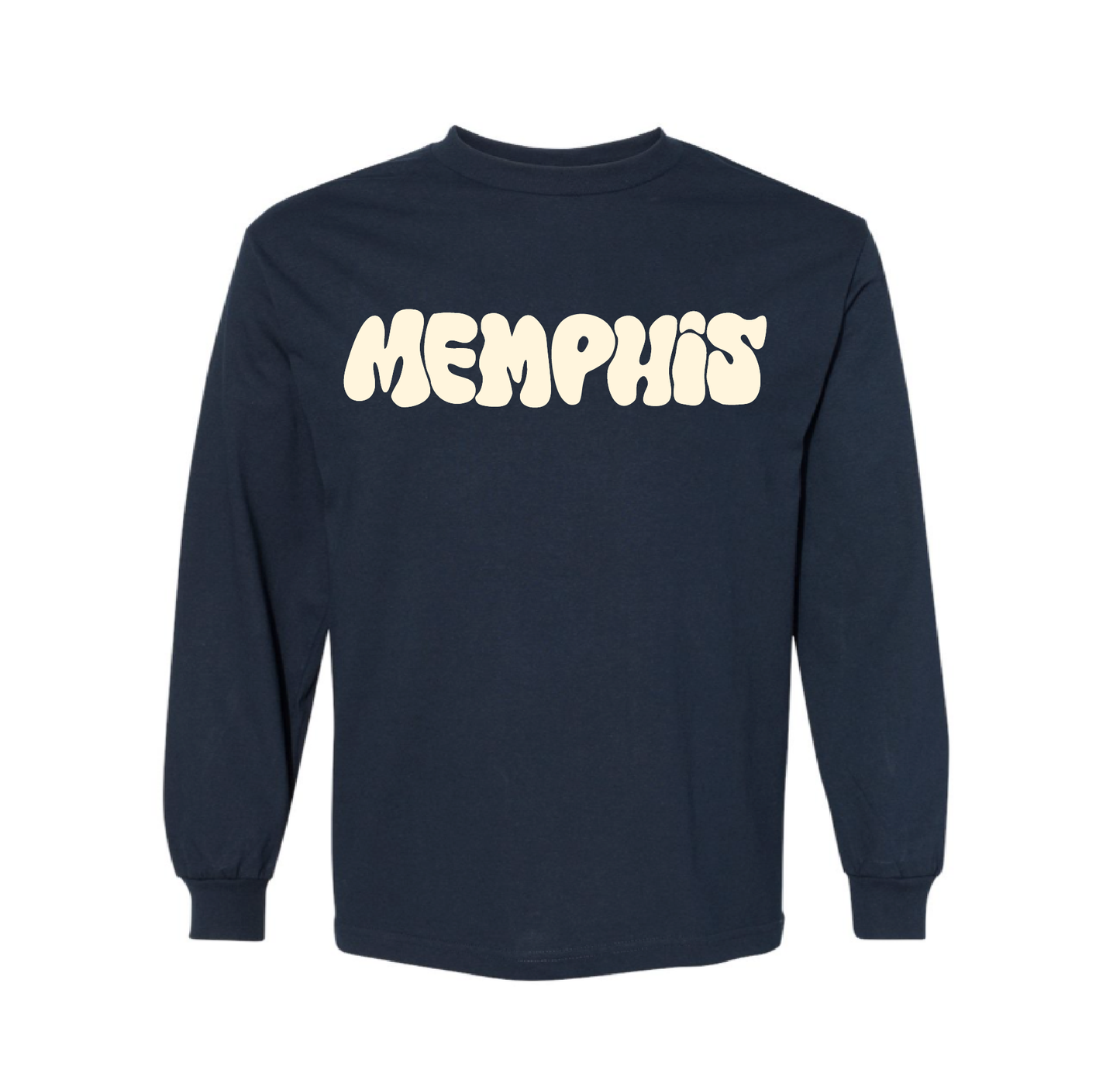 Choose901 Bubble Print Long Sleeve Tee