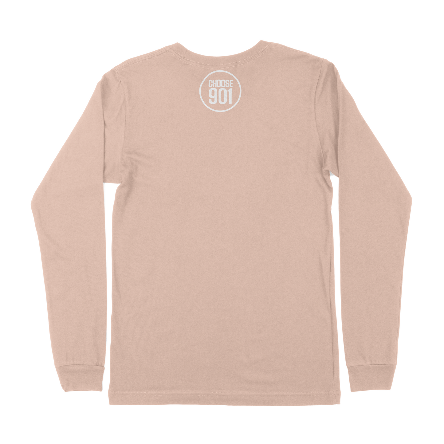 Memphis Tenn Gas Station Long Sleeve on Peach