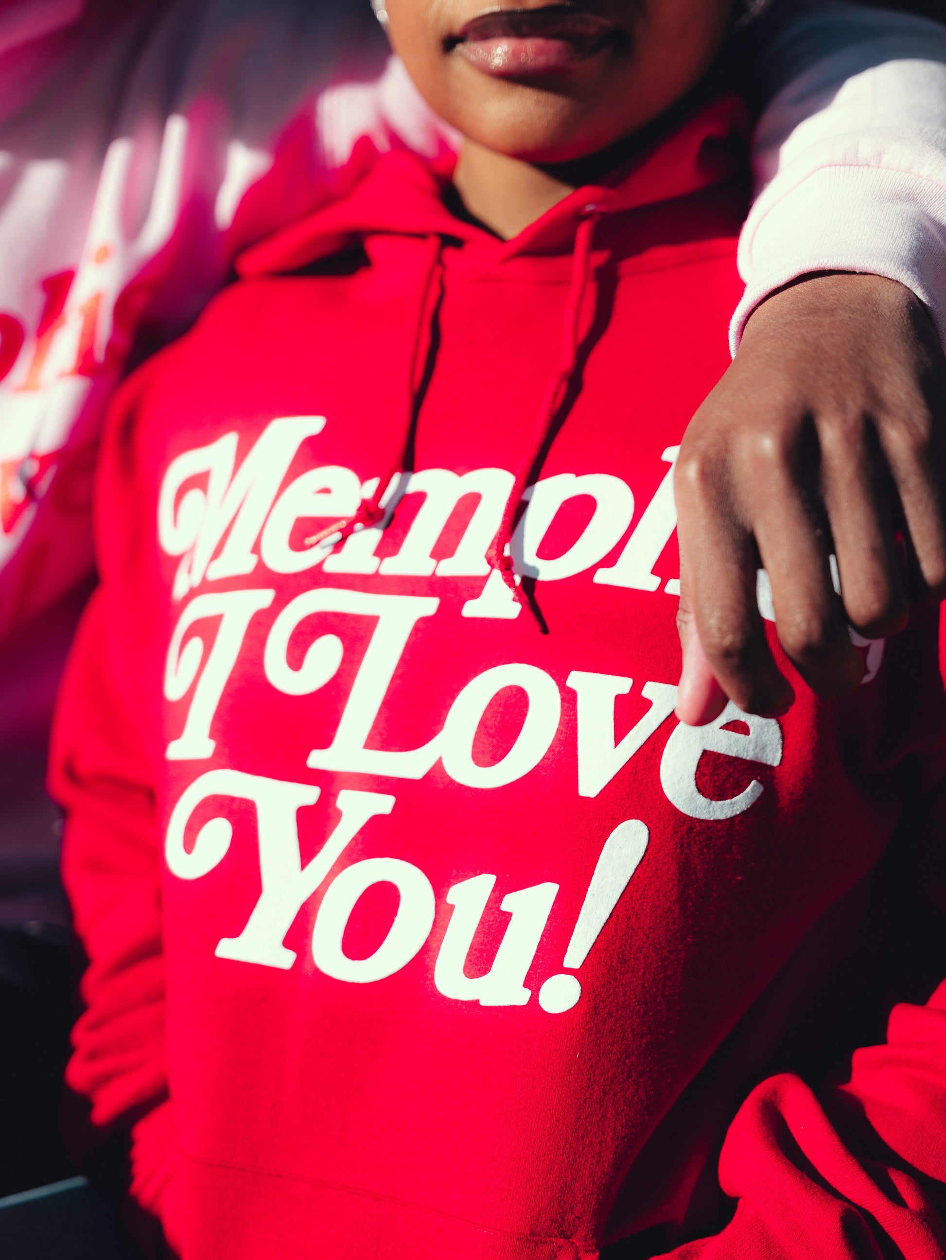 This cozy, comfortable "Memphis I Love You!" hoodie from Choose901 Merch Shop is a Valentine's edition tribute to the vibrant city, perfect for any season.